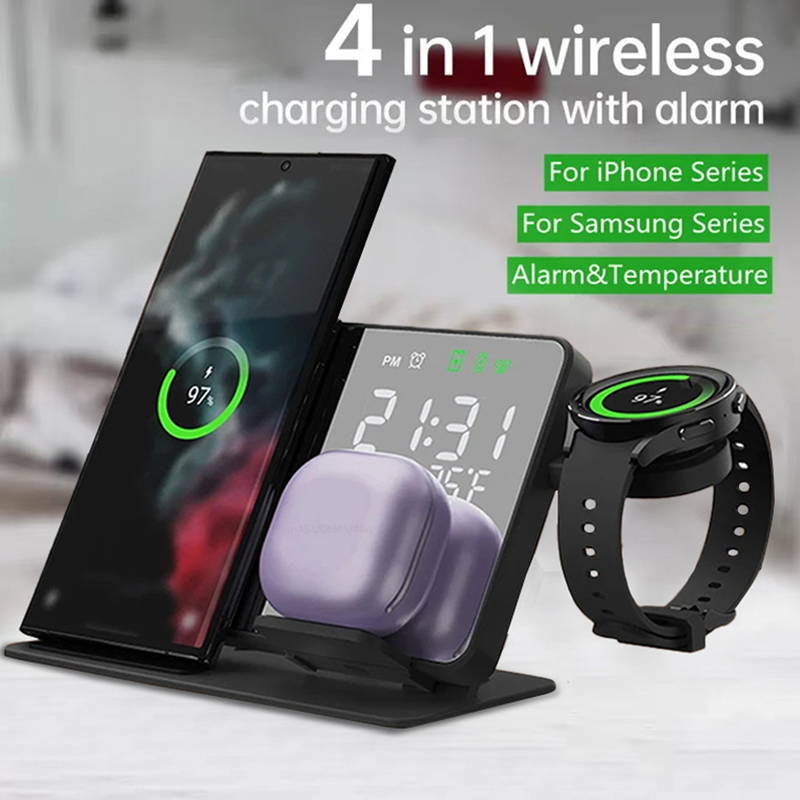 Wireless Charger Alarm Clock S – обзор и цена Smartwatch Watches Compatible With Iphone