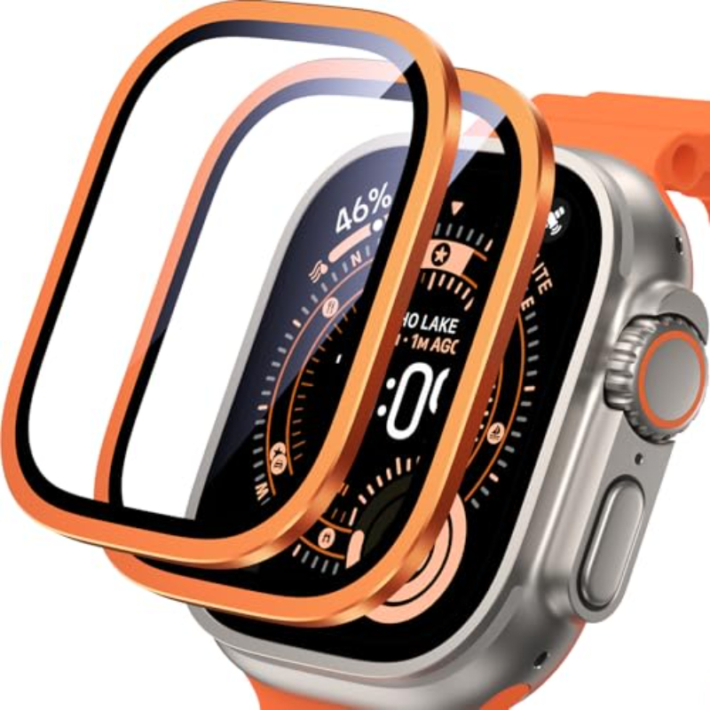 2PCS HD Metal Tempered Glass F – обзор и цена Smartwatch Watches Gift For Men