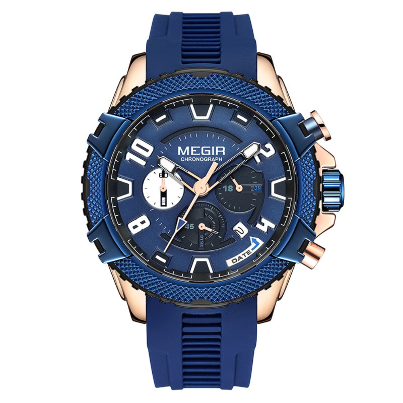 MEGIR 48MM Dial Chronograph Me – обзор и цена Chronograph Sport Watch