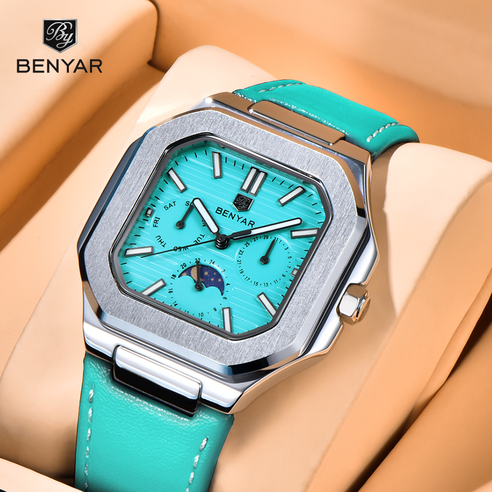 2025 New BENYAR V2 Square Men' – обзор и цена Smartwatch New Watches 2025