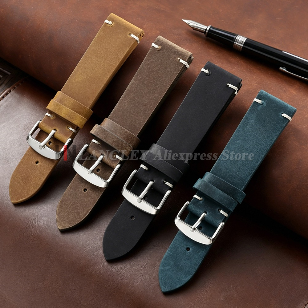 Vintage Oil Wax Cowhide Watch  – обзор и цена Smartwatch Watches Compatible With Iphone