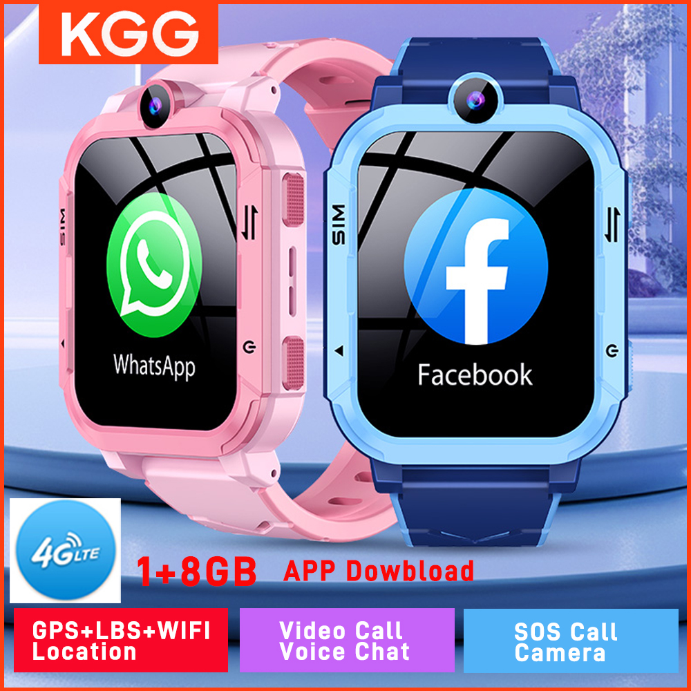 4G Kids Smart Watch 1+8GB GPS – обзор и цена Smartwatch Watches For Kid Boy With Gps