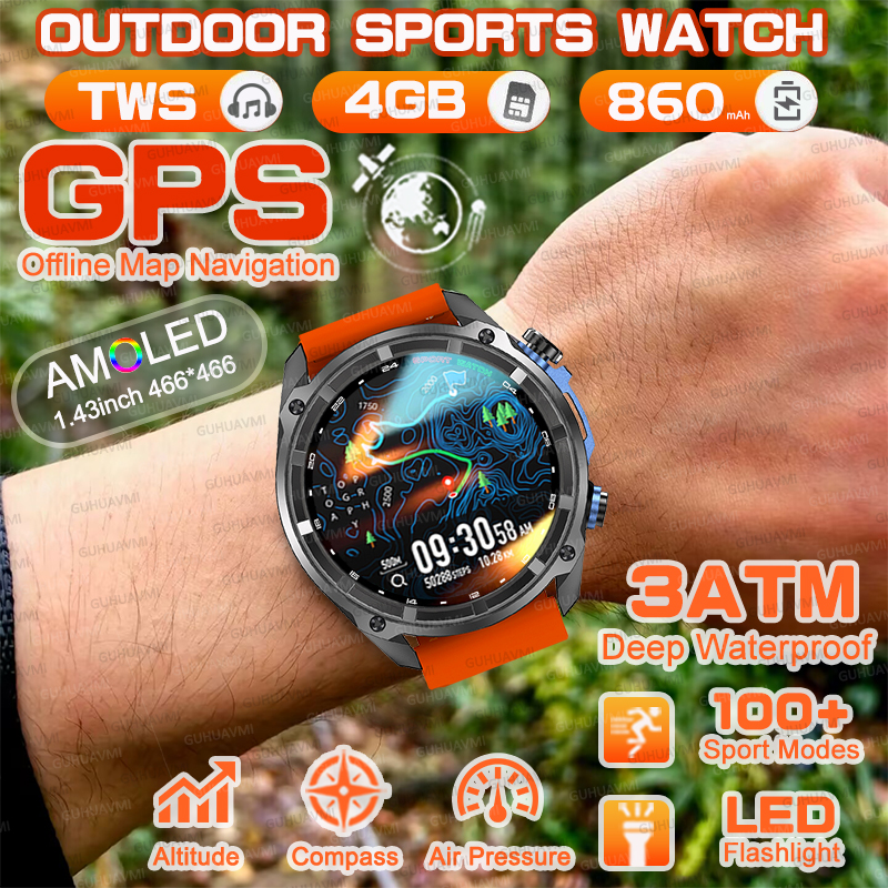 Smartwatch New Watches 2025 - T-REX3 New 466*466 Screen Smart Watch