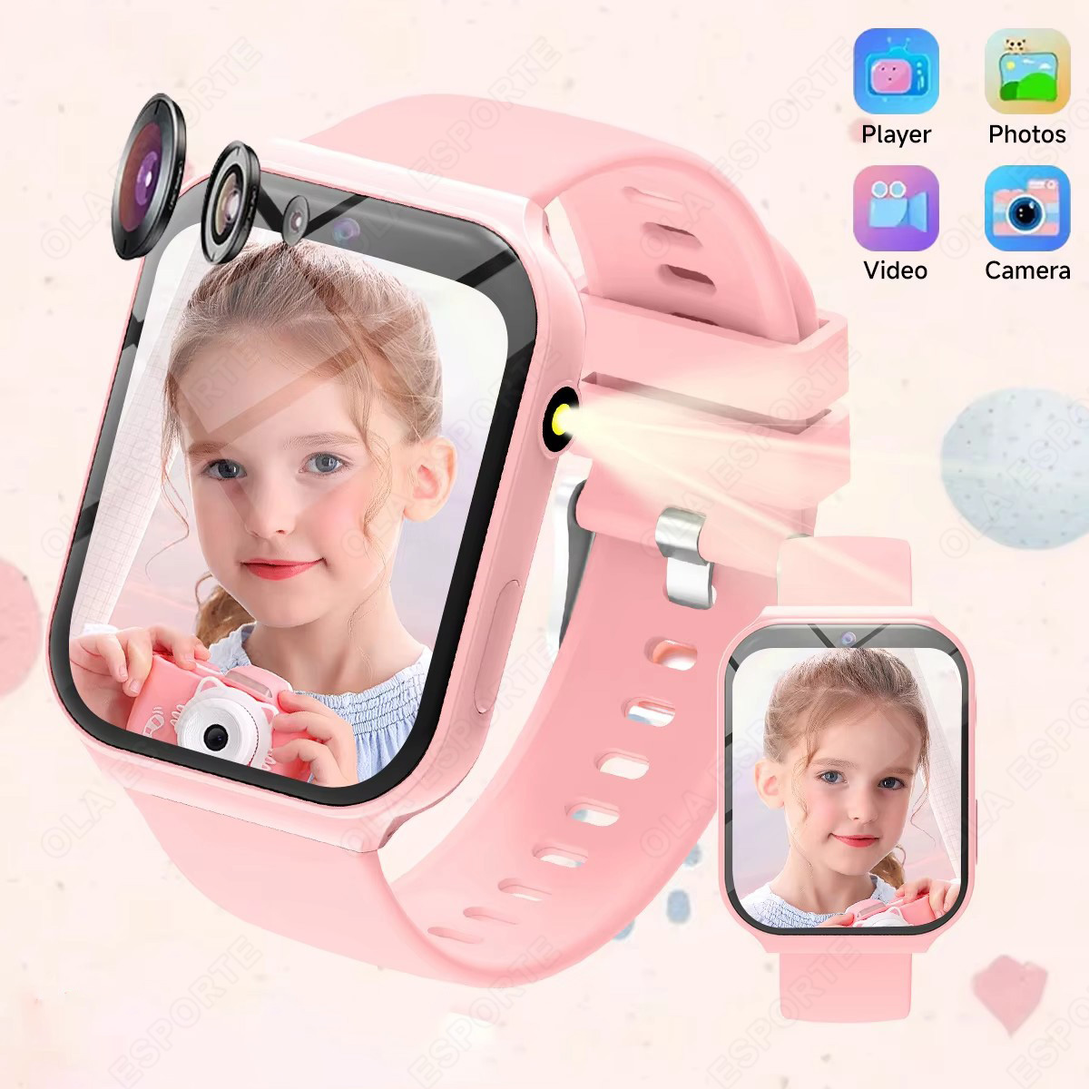 2025 New Smartwatch For Kids H – обзор и цена Smartwatch Watches For Kid Boy With Gps