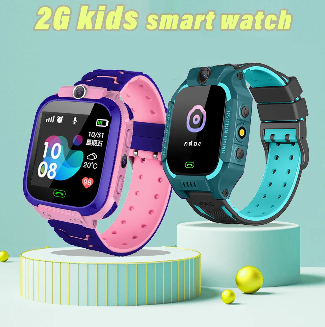 Q12 Kids Smart Watch 2G SOS Ca – обзор и цена Smartwatch Watches For Kid Girl