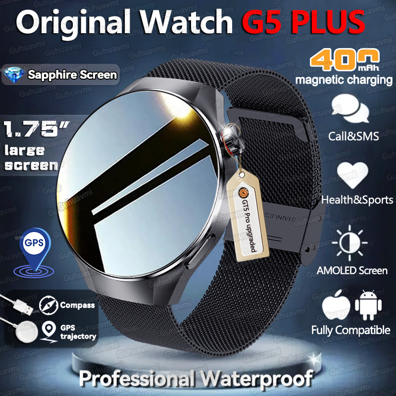 New Upgraded Original Watch G5 – обзор и цена Hybrid Smartwatch