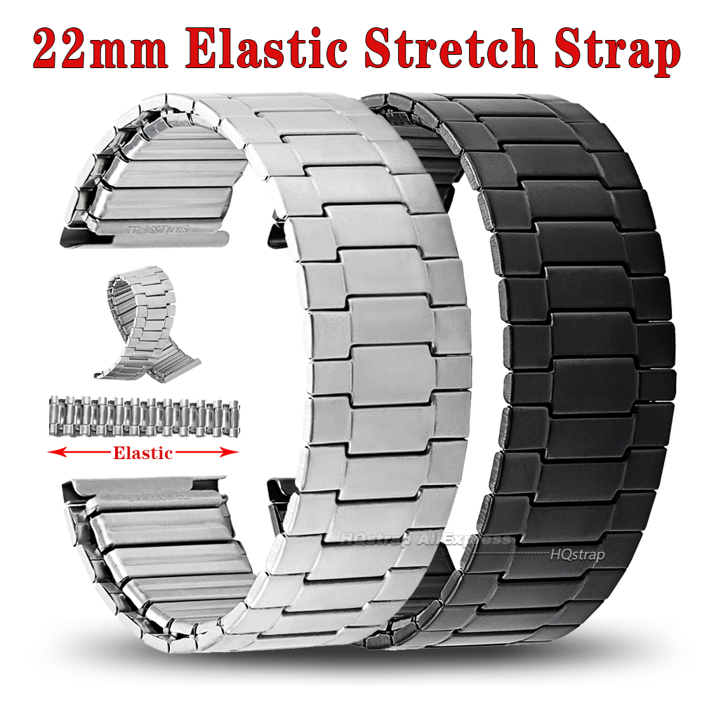 Elastic Steel Watch Strap 22mm – обзор и цена Smartwatch Watches Gift For Men