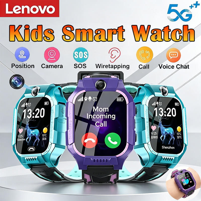 Lenovo 2026 New 5G Waterproof  – обзор и цена Smartwatch Watches For Kid Boy With Gps