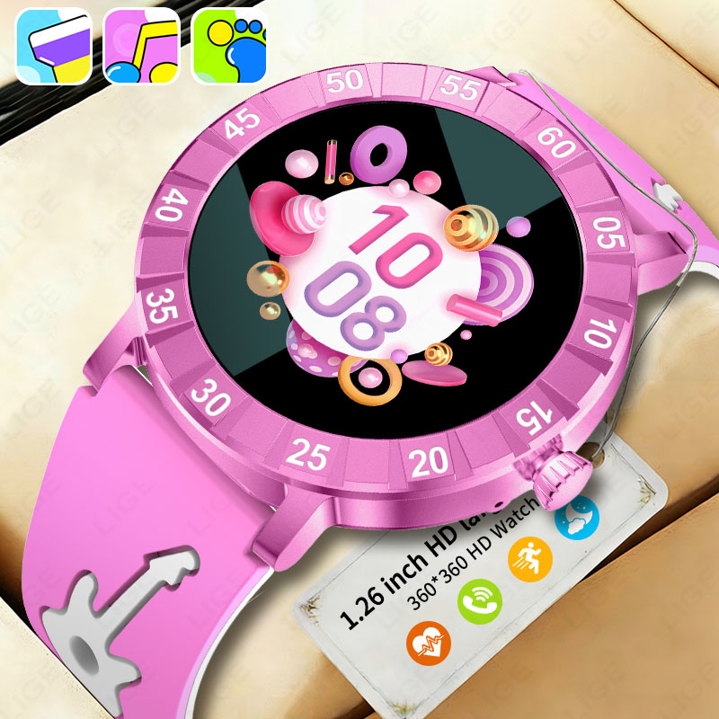 LIGE Girls Smart Watch SOS Chi – обзор и цена Smartwatch Watches Useful Gift For Boys