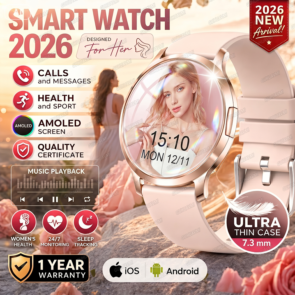 2026 New Ultra-thin Smart Watc – обзор и цена Watches Ladies Smartwatch