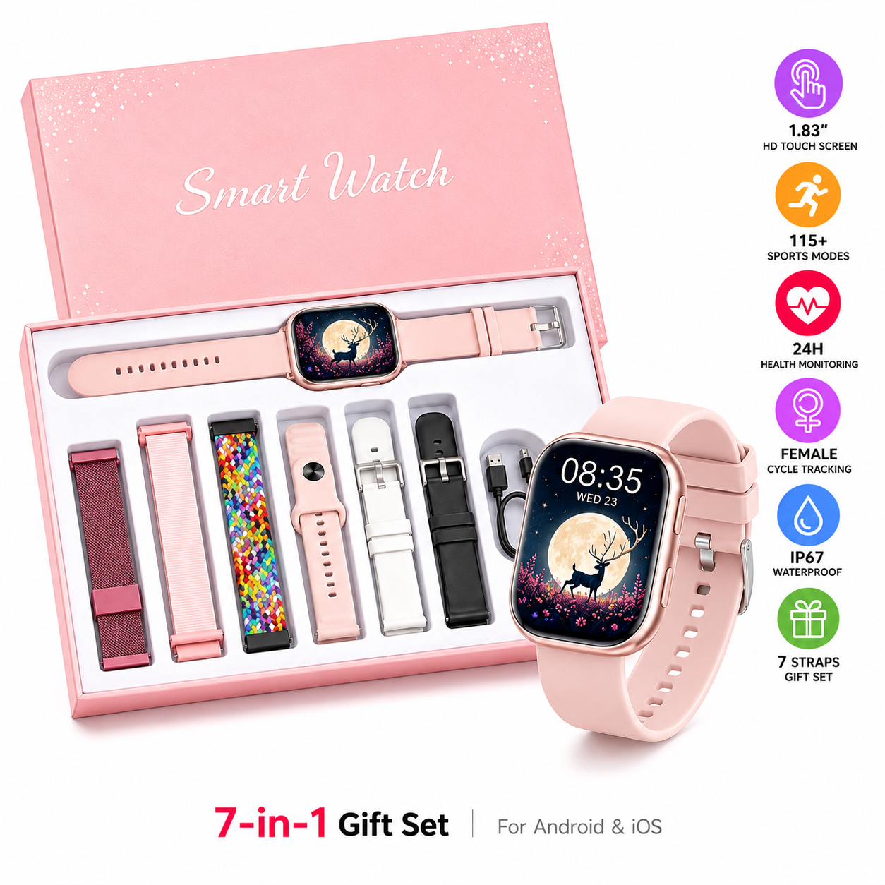 2026 New Ladies Smart Watch 1. – обзор и цена Watches Ladies Smartwatch