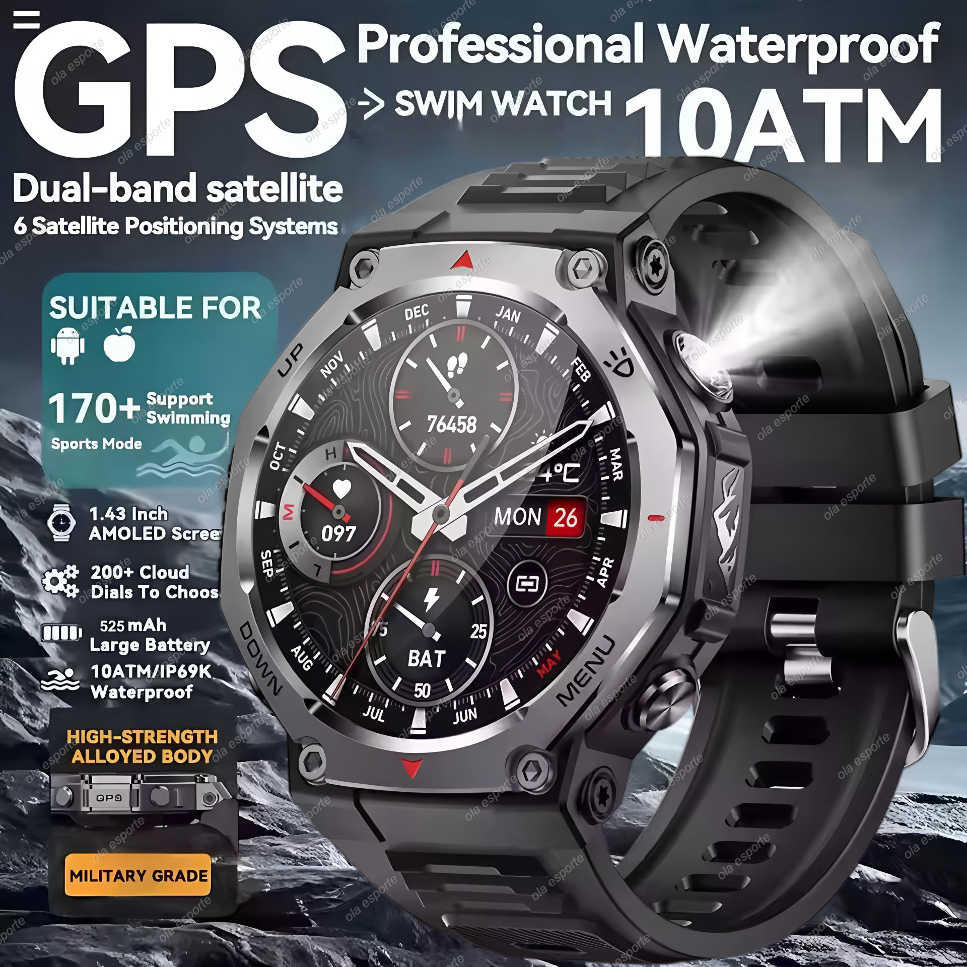 New T-Rex 3 Ultra GPS Smart Wa – обзор и цена Smartwatch Watches For Women With Gps