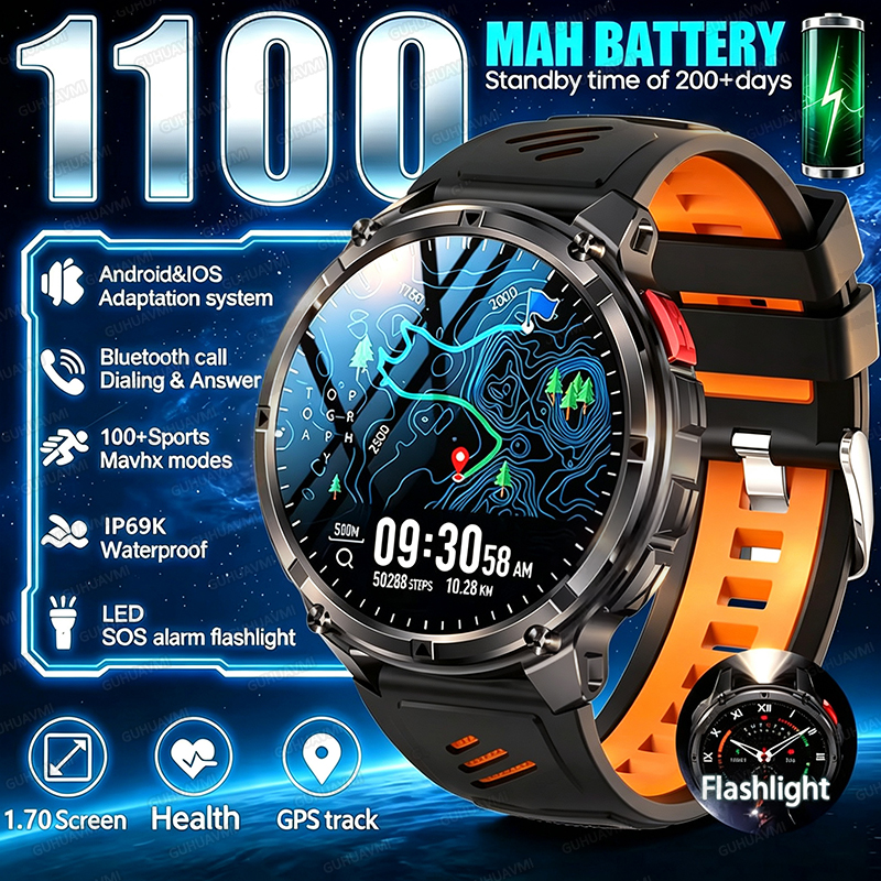 Smartwatch New Watches 2025 - 2026 New T-Rex3 Pro GPS Tracker