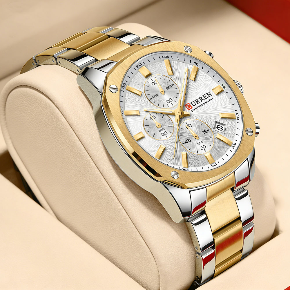 CURREN Modern Men's 42mm Sport – обзор и цена Chronograph Sport Watch