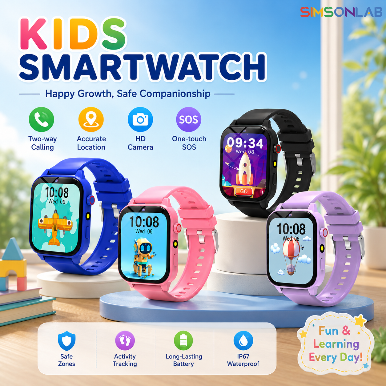 Kids Smartwatch Game Flashligh – обзор и цена Smartwatch Watches Birthday Gift For Boys