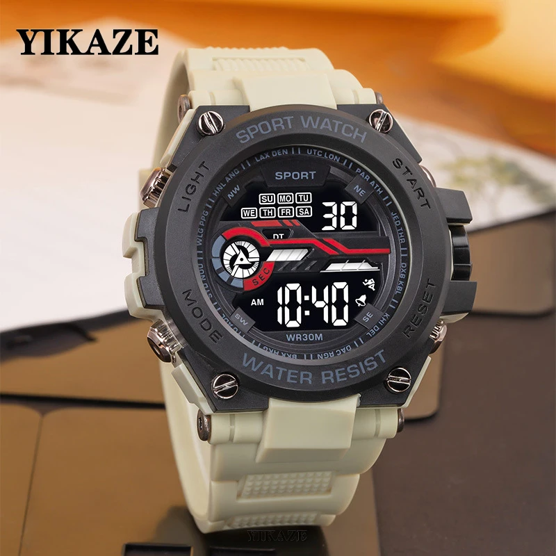 YIKAZE Men's Sports Watch Wate – обзор и цена Tide Watch Surf