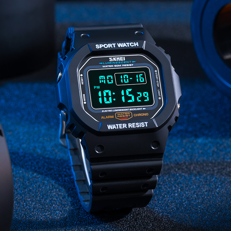 SKMEI Alarm Clock Digital Spor – обзор и цена Tide Watch Surf
