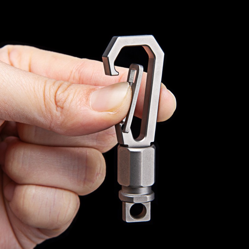 1pc Titanium Alloy Keychain ED – обзор и цена Tritium Gas Tube