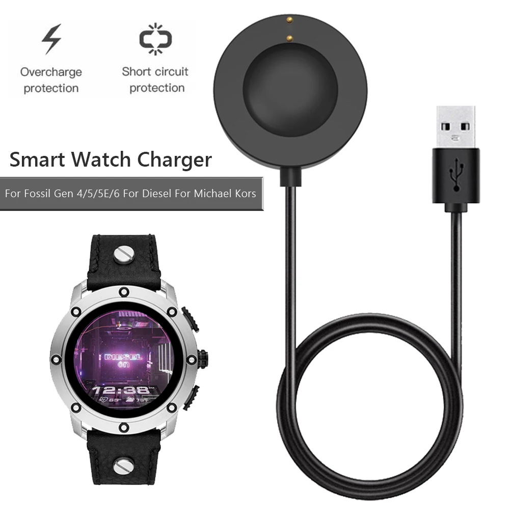 USB Magnetic Fast Charge Charg – обзор и цена Fossil Watches Smartwatch Gen 4