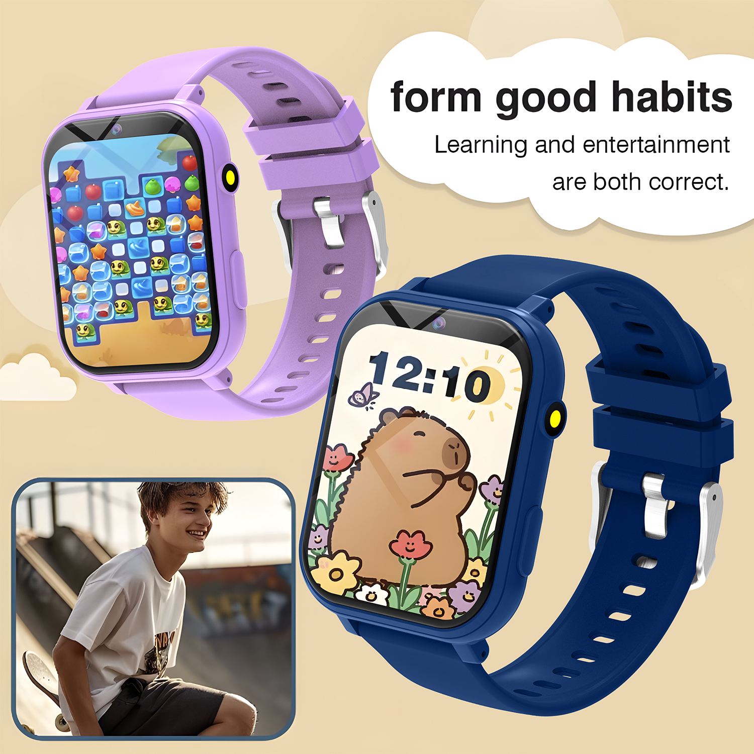 Kids Smart Watch Games Camera  – обзор и цена Smartwatch Watches For Kid Girl