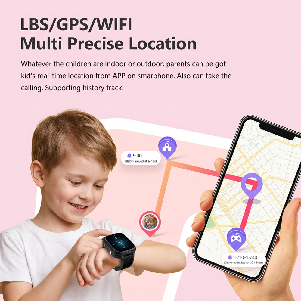 New Smart Watch Kids 4G GPS Tr – обзор и цена Smartwatch Watches For Kid Boy With Gps