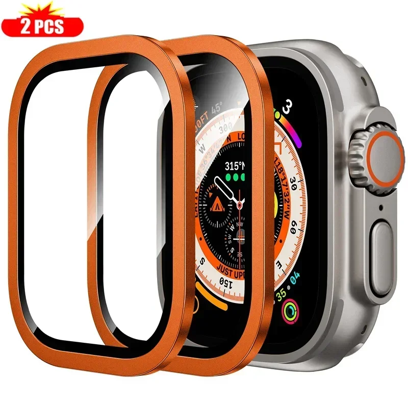 2PCS Titanium Metal Frame for  – обзор и цена Smartwatch Watches Gift For Men