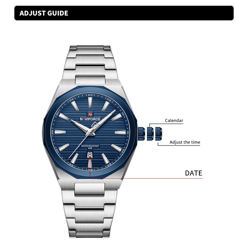 NAVIFORCE Luxury Men Sports Wa – обзор и цена Smartwatch Watches Gift For Men