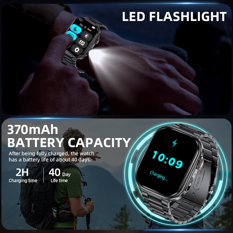 LIGE Smart Watch Men 2026 Full – обзор и цена Smartwatch Health Watches For Men