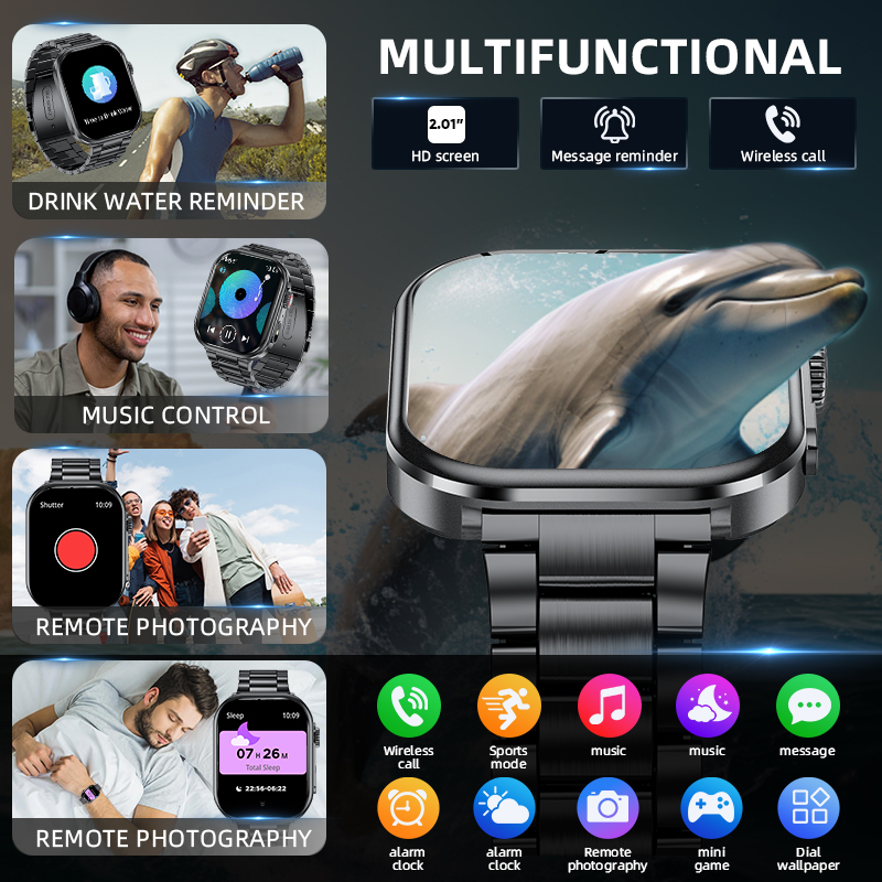 LIGE Smart Watch Men 2026 Full – обзор и цена Smartwatch Health Watches For Men