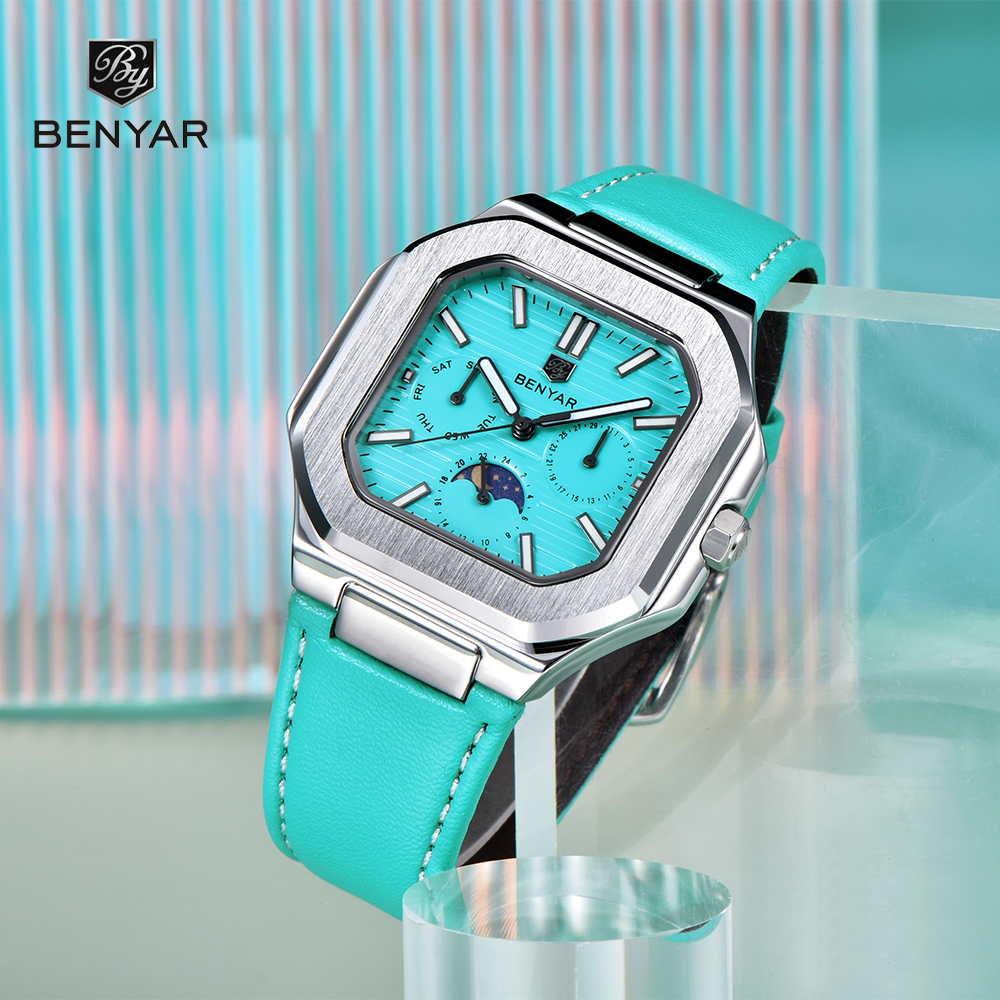 2025 New BENYAR V2 Square Men' – обзор и цена Smartwatch New Watches 2025