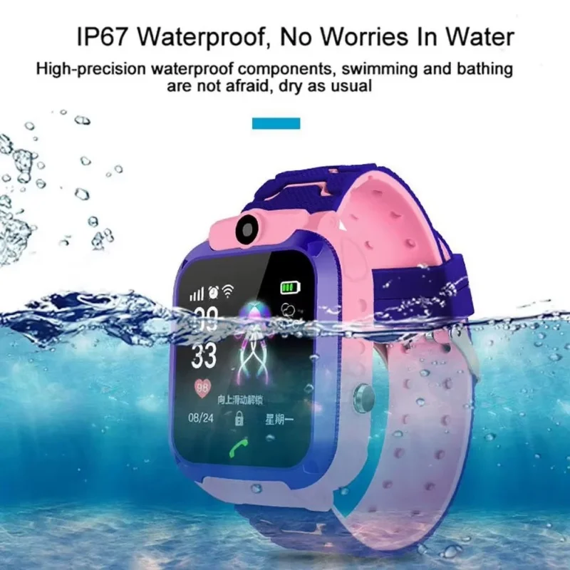 Lenovo Kids SOS GPS Location C – обзор и цена Smartwatch Watches For Kid Boy With Gps