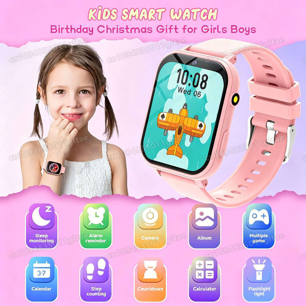New Smartwatch For Kids HD Cam – обзор и цена Smartwatch Watches Birthday Gift For Boys