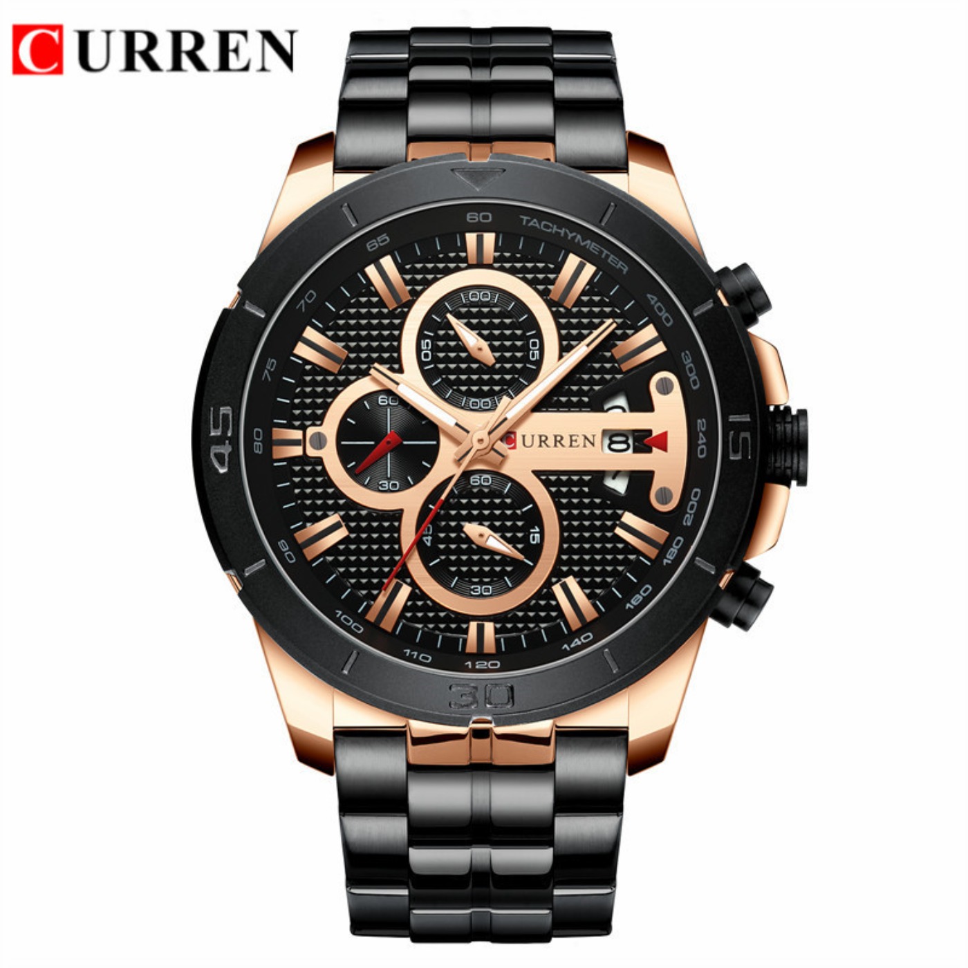 CURREN Watch Men Waterproof Ch – обзор и цена Chronograph Sport Watch