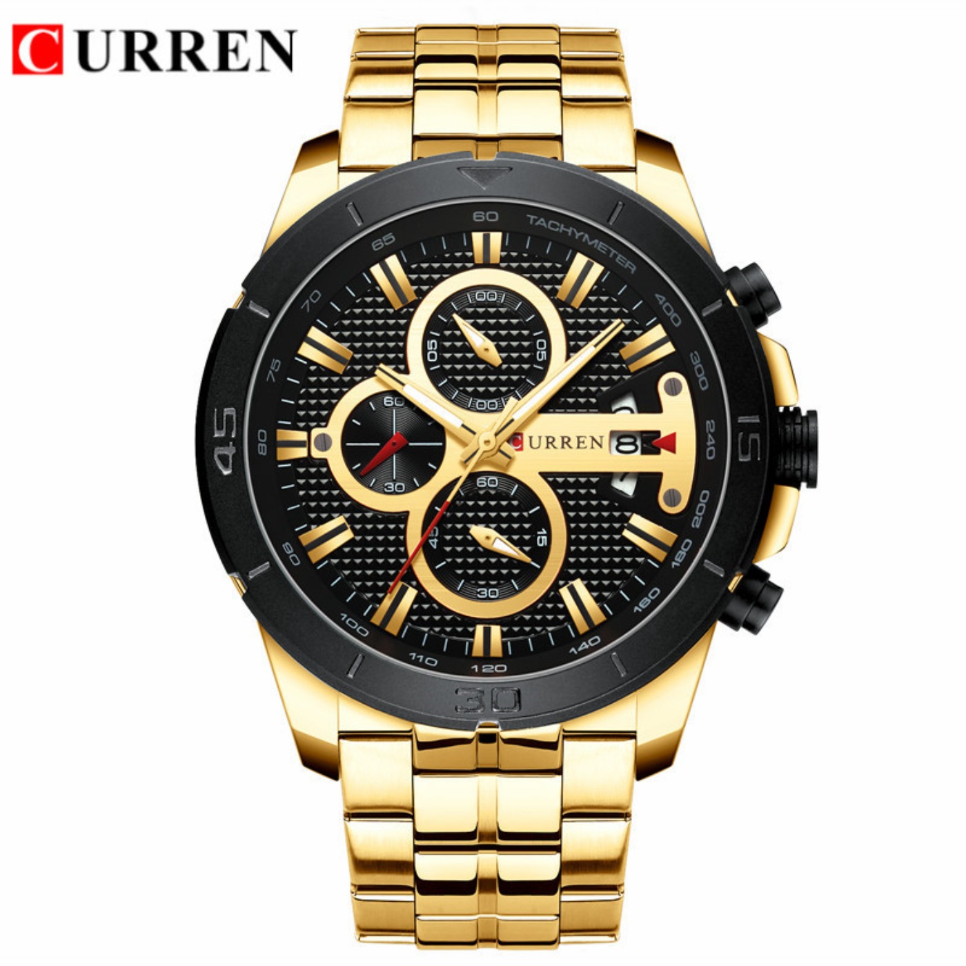 CURREN Watch Men Waterproof Ch – обзор и цена Chronograph Sport Watch