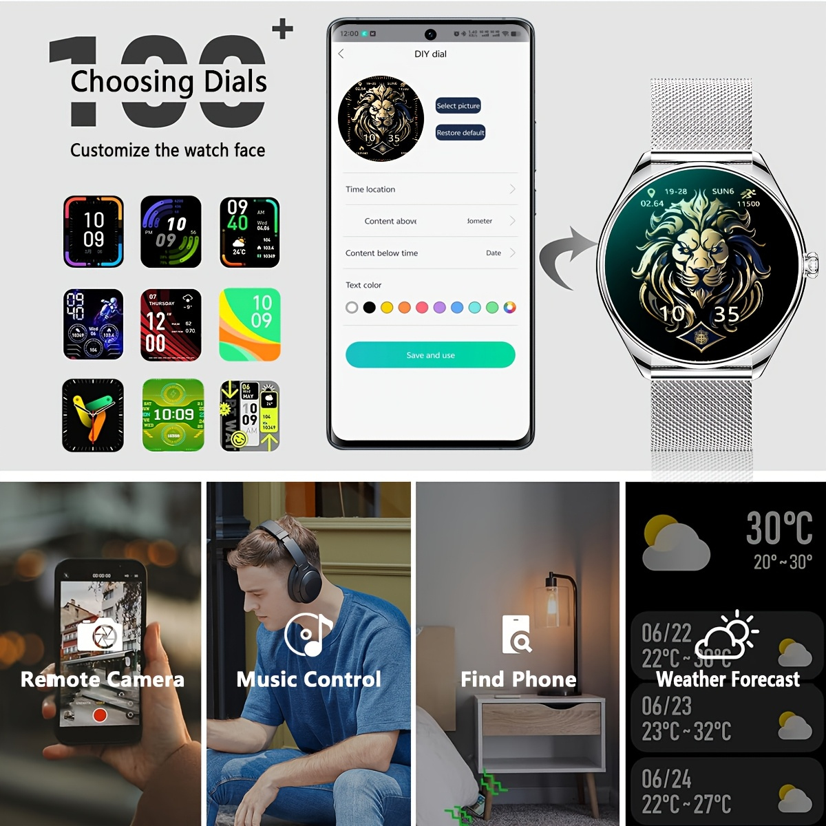 2026 New Ultra Thin Smart Watc – обзор и цена Watches Ladies Smartwatch