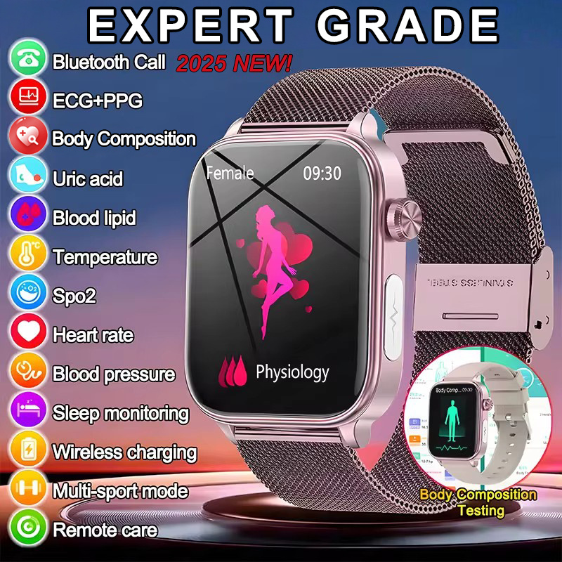 2025 New ECG+PPG Monitoring Sm – обзор и цена Smartwatch New Watches 2025