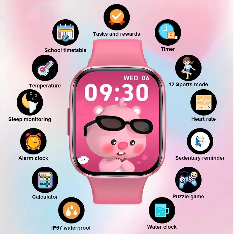 Student Smart Watches Kids Boy – обзор и цена Smartwatch Watches Birthday Gift For Boys