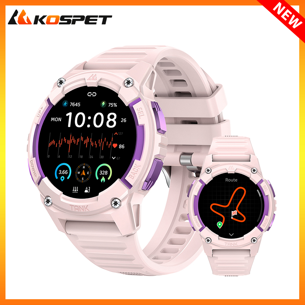 KOSPET TANK S2 GPS Smart Watch – обзор и цена Smartwatch Watches For Women With Gps