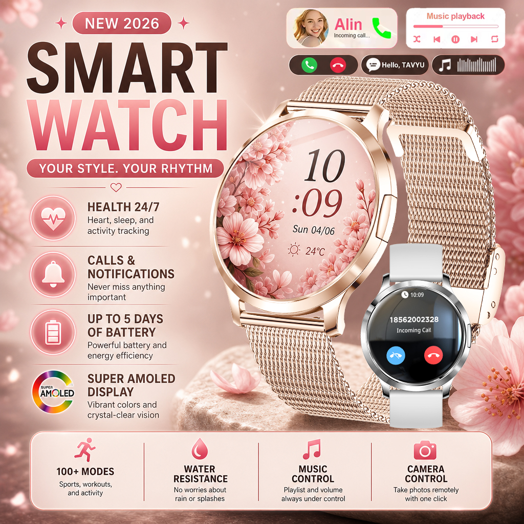 2026 New Stylish Women Smart W – обзор и цена Watches Ladies Smartwatch