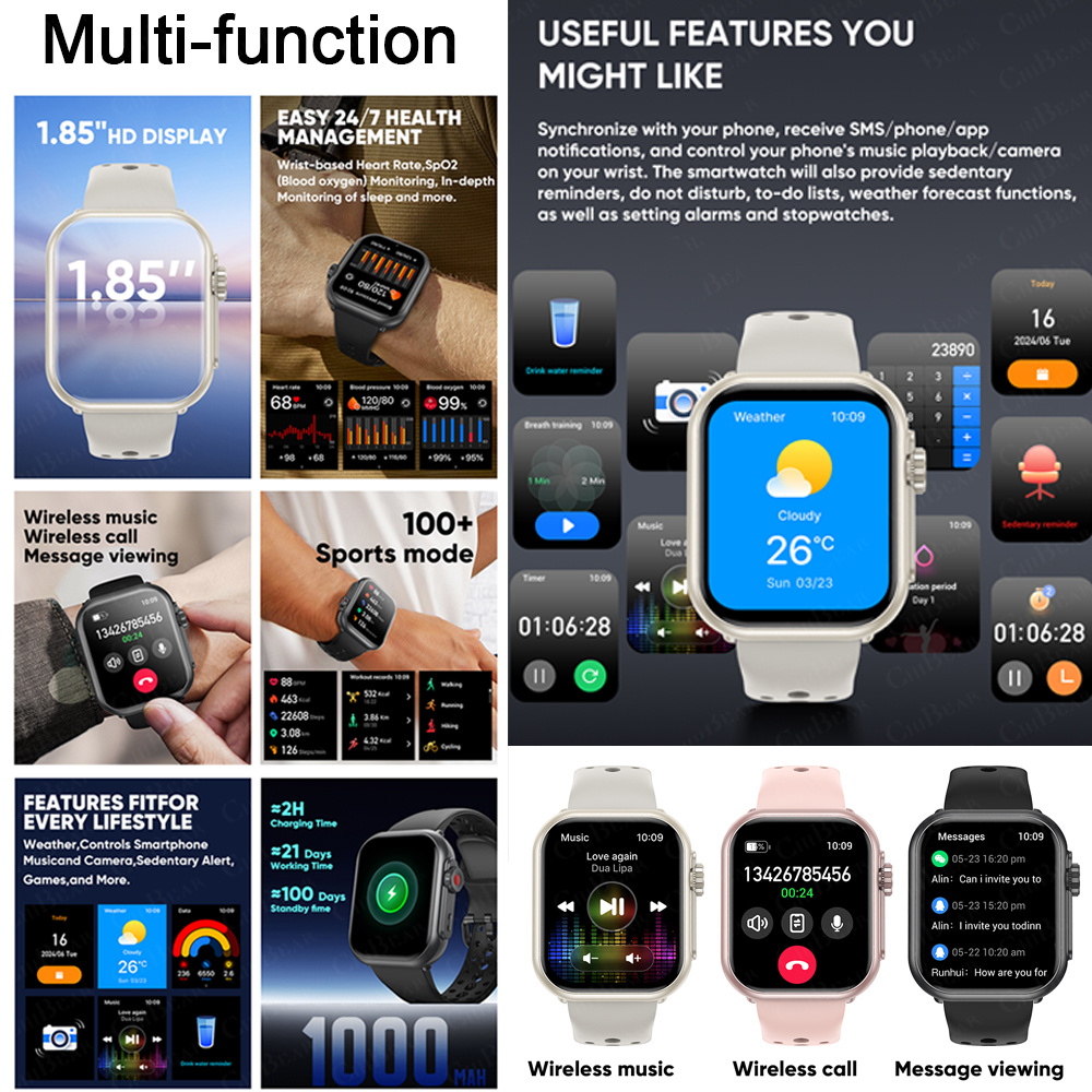 Watch Ultra K62 Men Women 1000 – обзор и цена Smartwatch Watches For Women With Gps