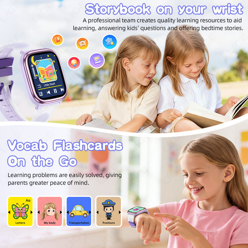 LIGE 2026 New Children Learnin – обзор и цена Smartwatch Watches For Kid Girl