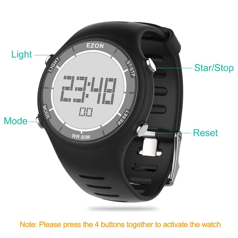EZON New Fashion Woman Digital – обзор и цена Chronograph Sport Watch