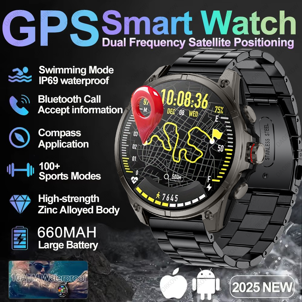 For T-Rex 3 GPS Smart Watch AM – обзор и цена Hybrid Smartwatch