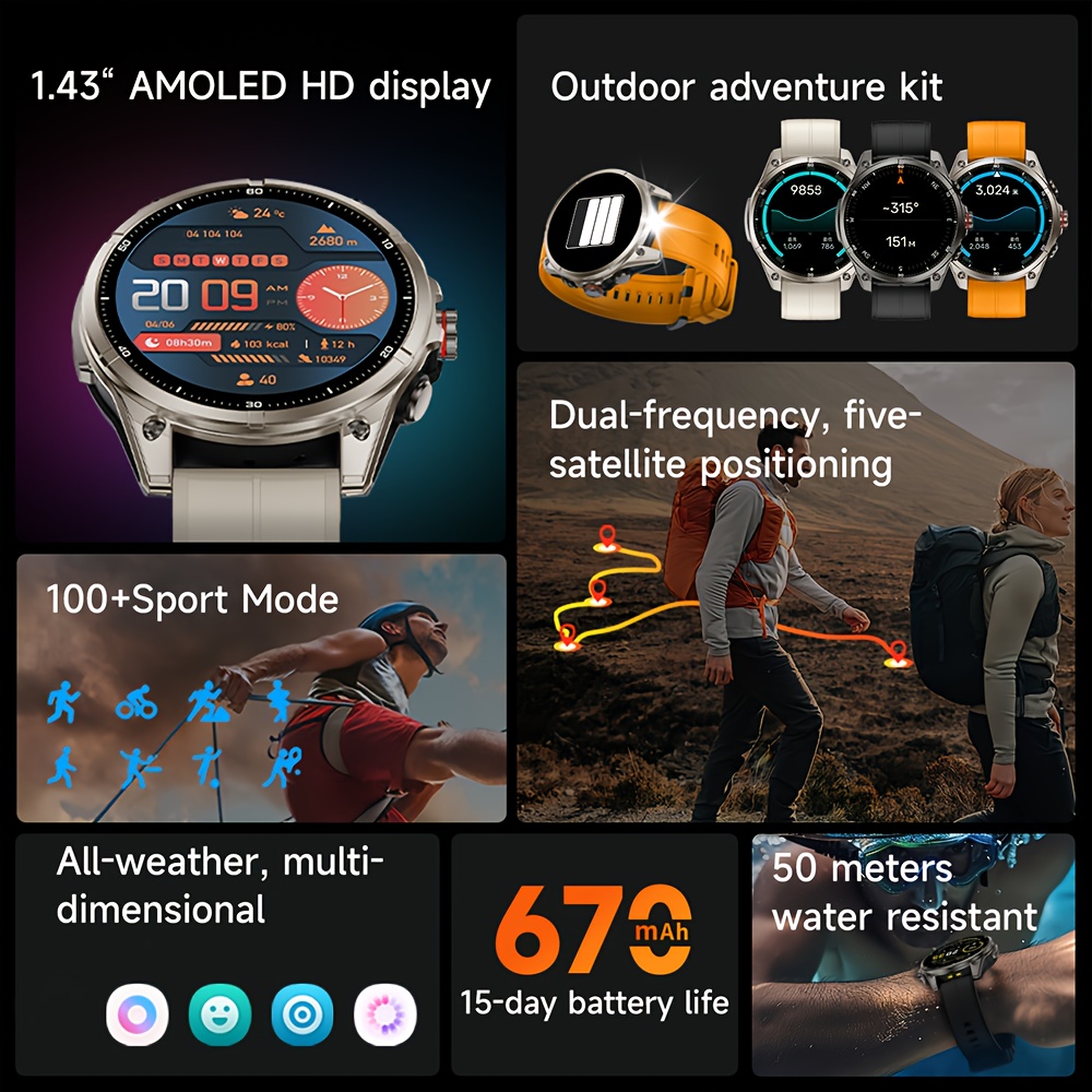 For T-Rex 3 GPS Smart Watch AM – обзор и цена Hybrid Smartwatch