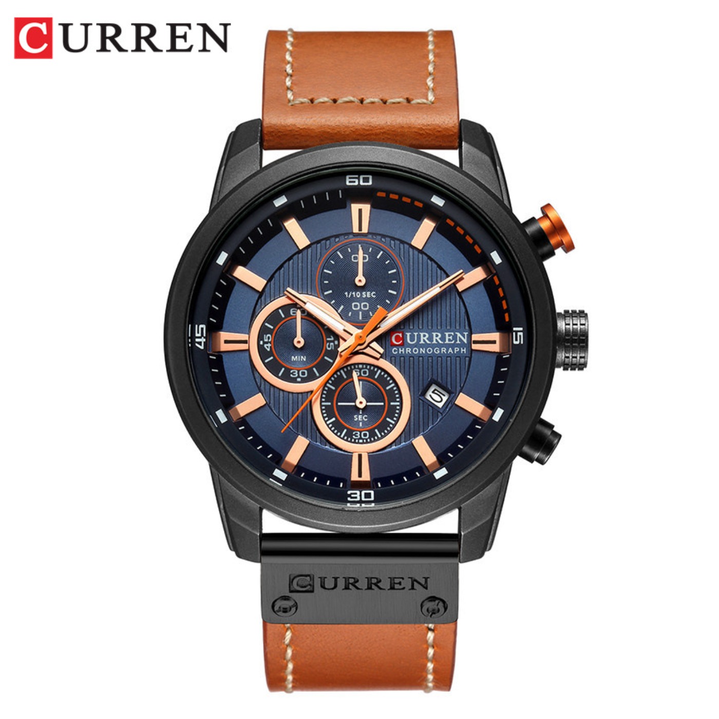 CURREN Fashion Date Quartz Men – обзор и цена Chronograph Sport Watch
