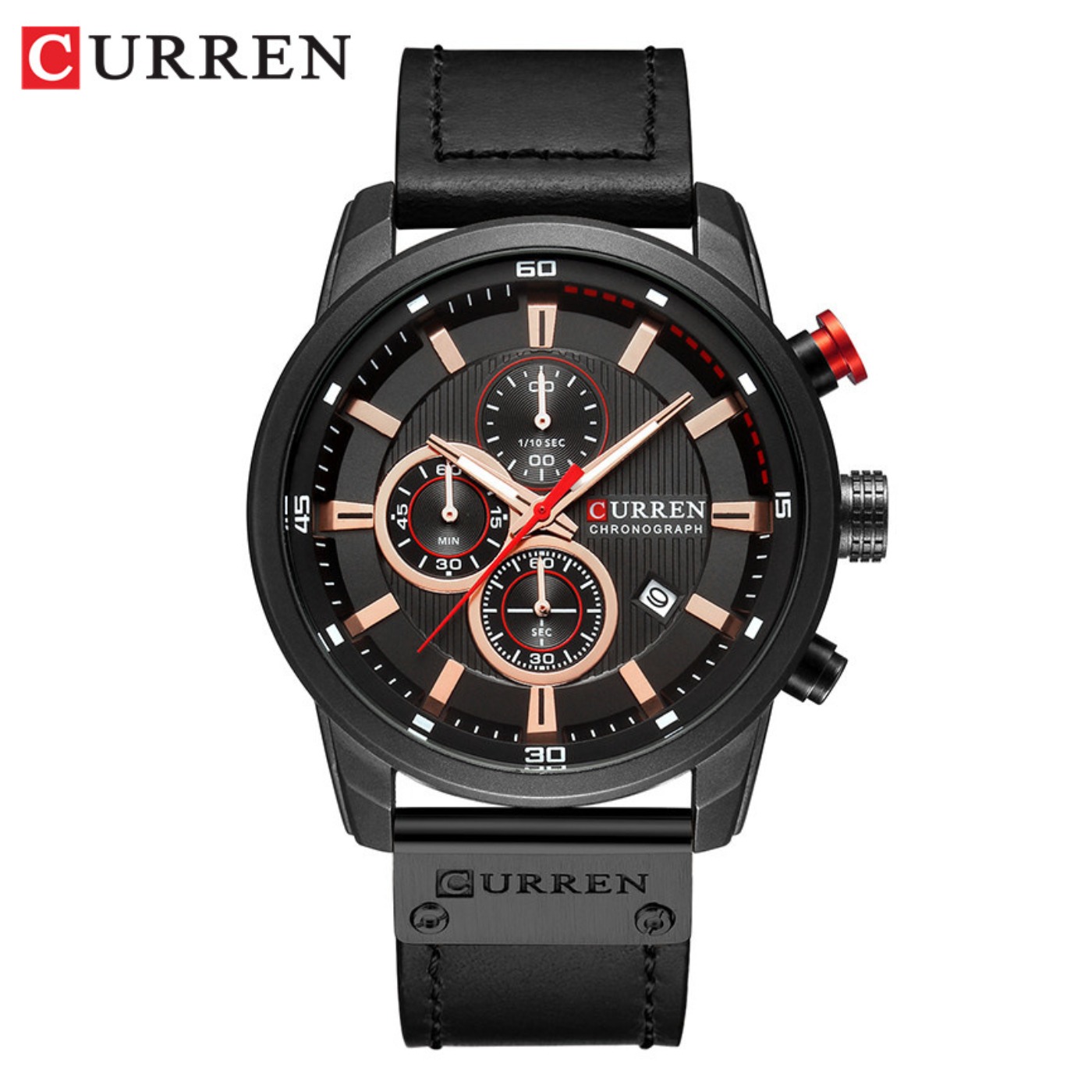 CURREN Fashion Date Quartz Men – обзор и цена Chronograph Sport Watch