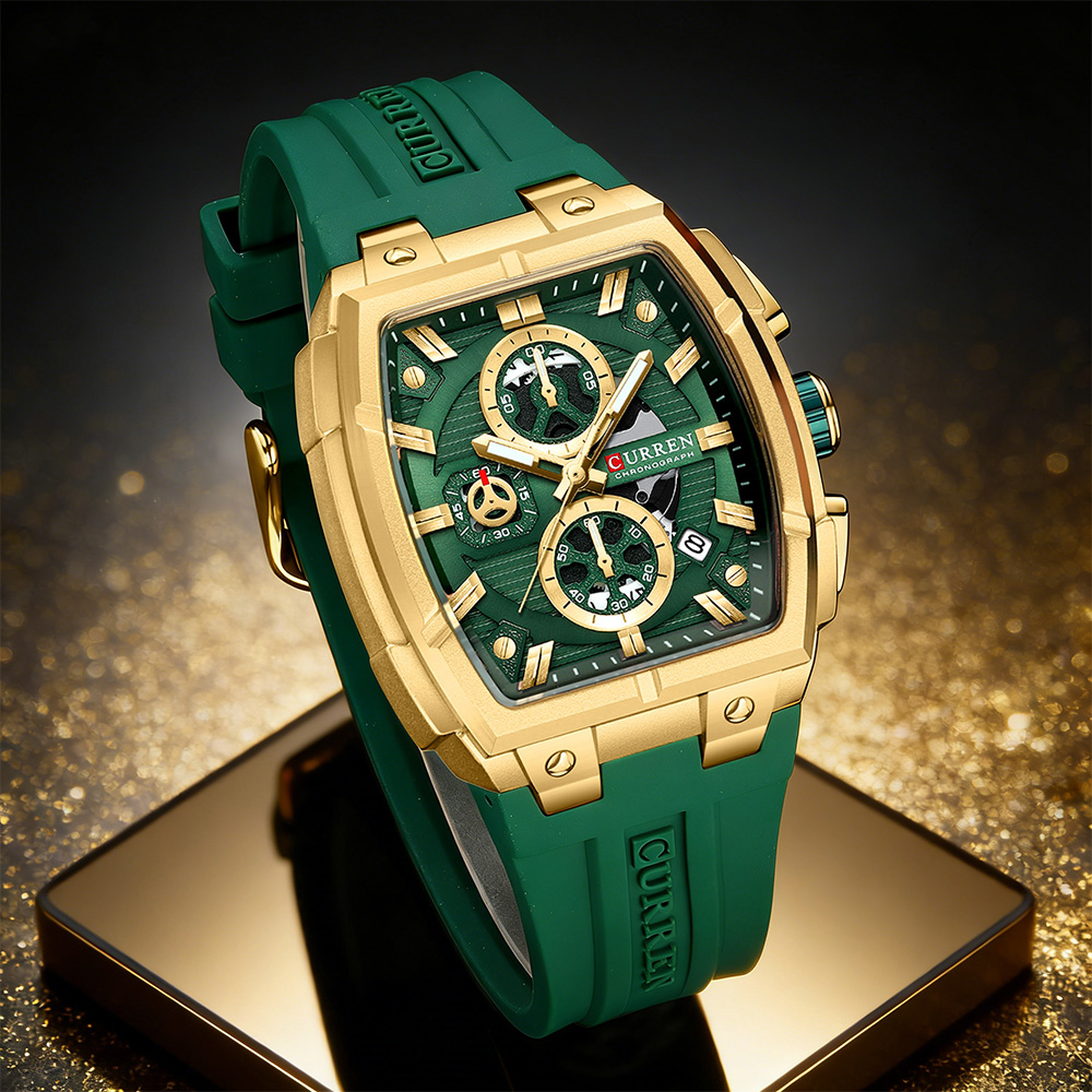CURREN Luxury Vintage Watch fo – обзор и цена Chronograph Sport Watch