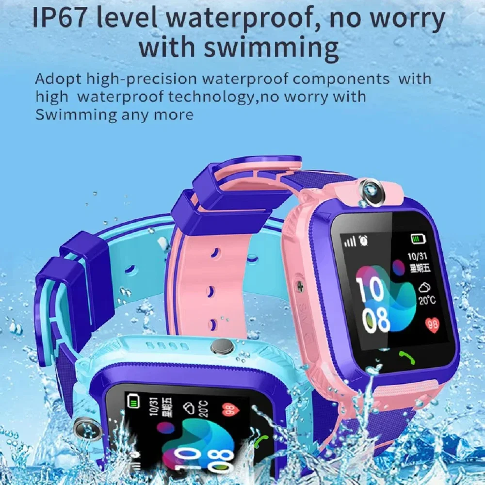 Lenovo Q12 Children's Smart Wa – обзор и цена Smartwatch Watches For Kid Boy With Gps