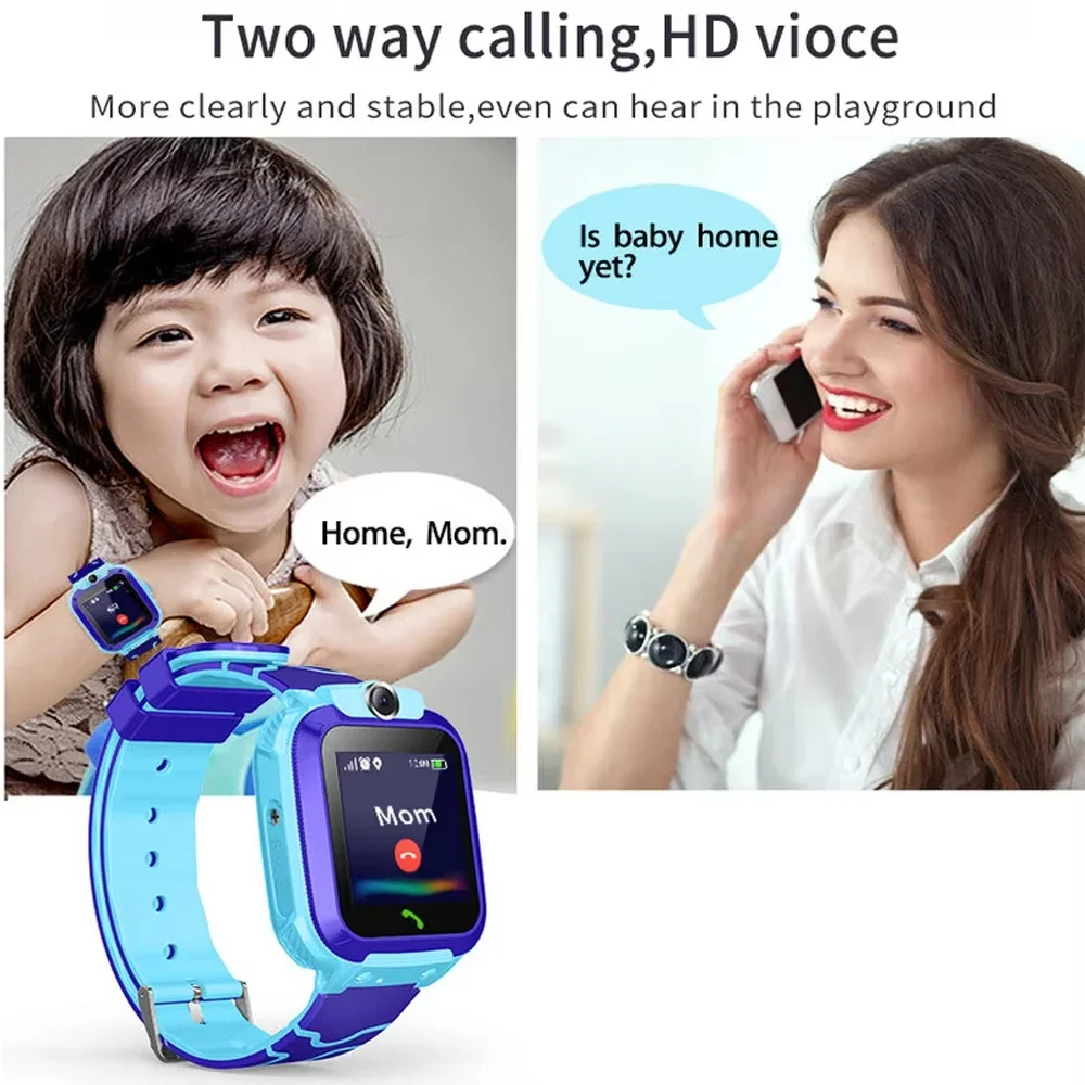 Lenovo Q12 Children's Smart Wa – обзор и цена Smartwatch Watches For Kid Boy With Gps