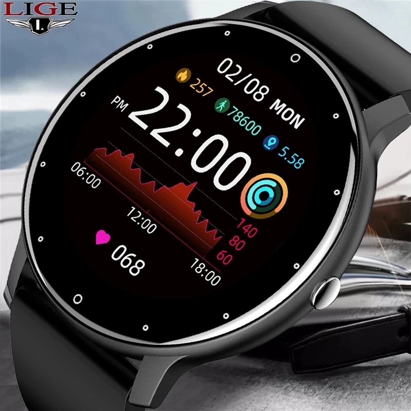 LIGE 2025 New Smart Watch Men  – обзор и цена Smartwatch New Watches 2025